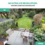 electriQ 4 Camera 4K Ultra HD DVR CCTV System - No HDD