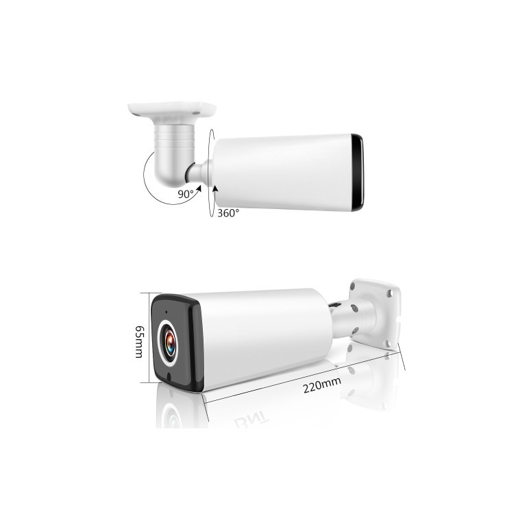 electriQ 4 Camera 4K Ultra HD DVR CCTV System - No HDD