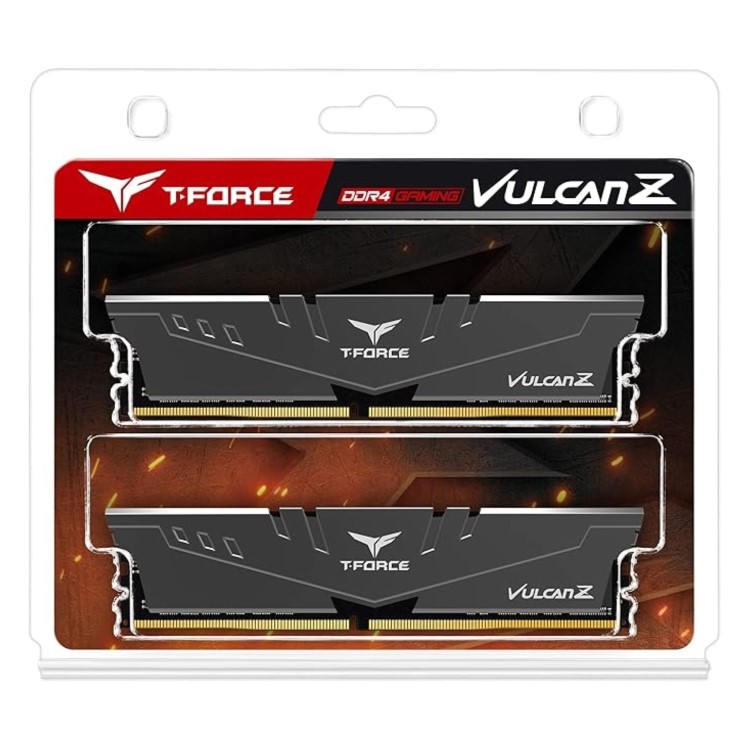 Team T-Force Vulcan Z 16GB 2x8GB VDIMM DDR4 3200MHz Desktop Memory