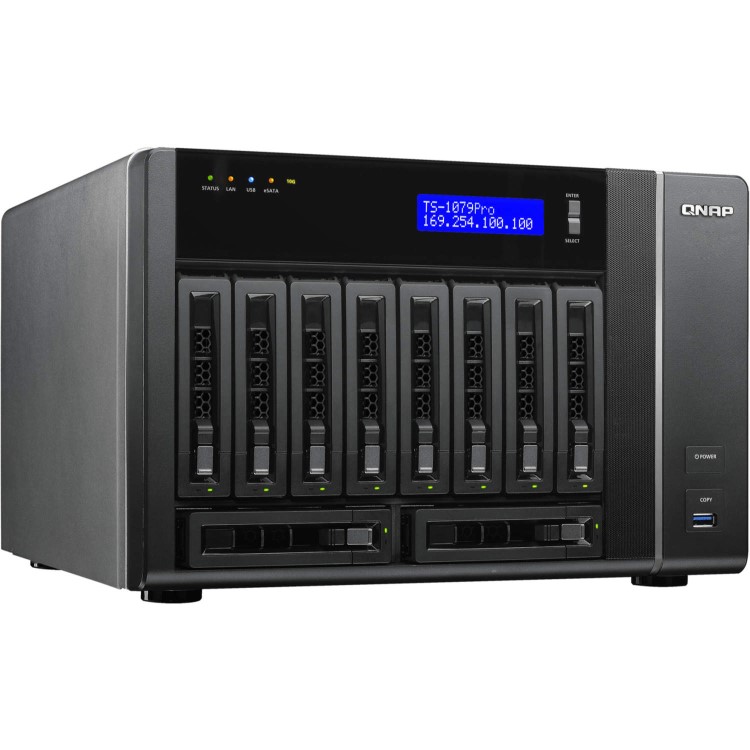 QNAP TS-1079 PRO 40TB 10 Bay Desktop