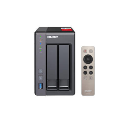 QNAP TS-251+-8G - 2 Bay  - 8GB Diskless Desktop NAS