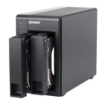 QNAP TS-251+-2G -  2 Bay Seagate 8TB - 2GB Desktop  NAS
