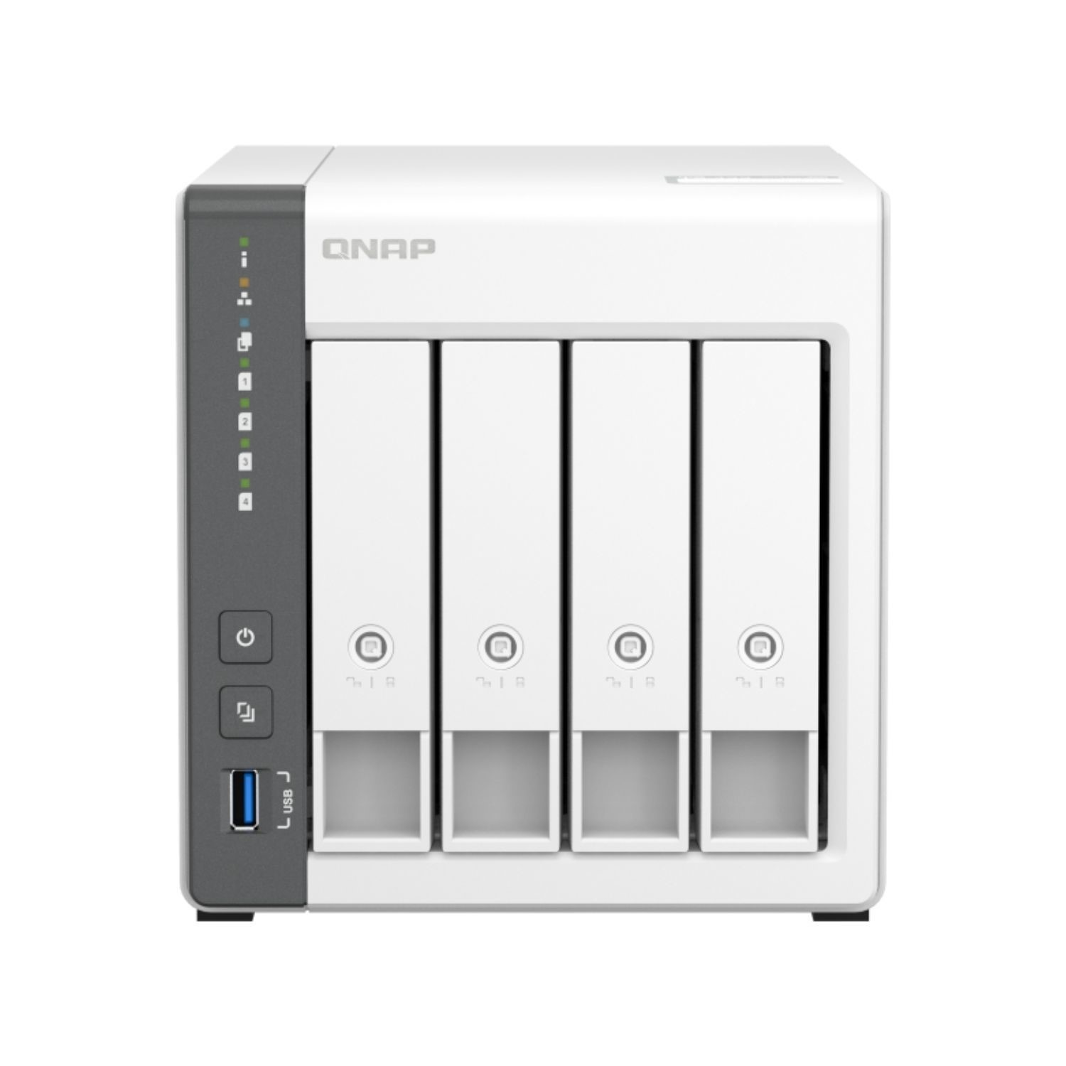 Qnap White Ts-433-4G 4 Bay Nas