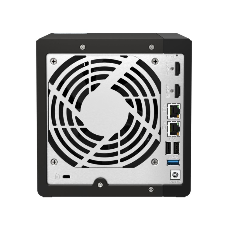 QNAP TS-453E 8GB RAM with 16TB Installed Storage 4 Bay SATA Desktop NAS