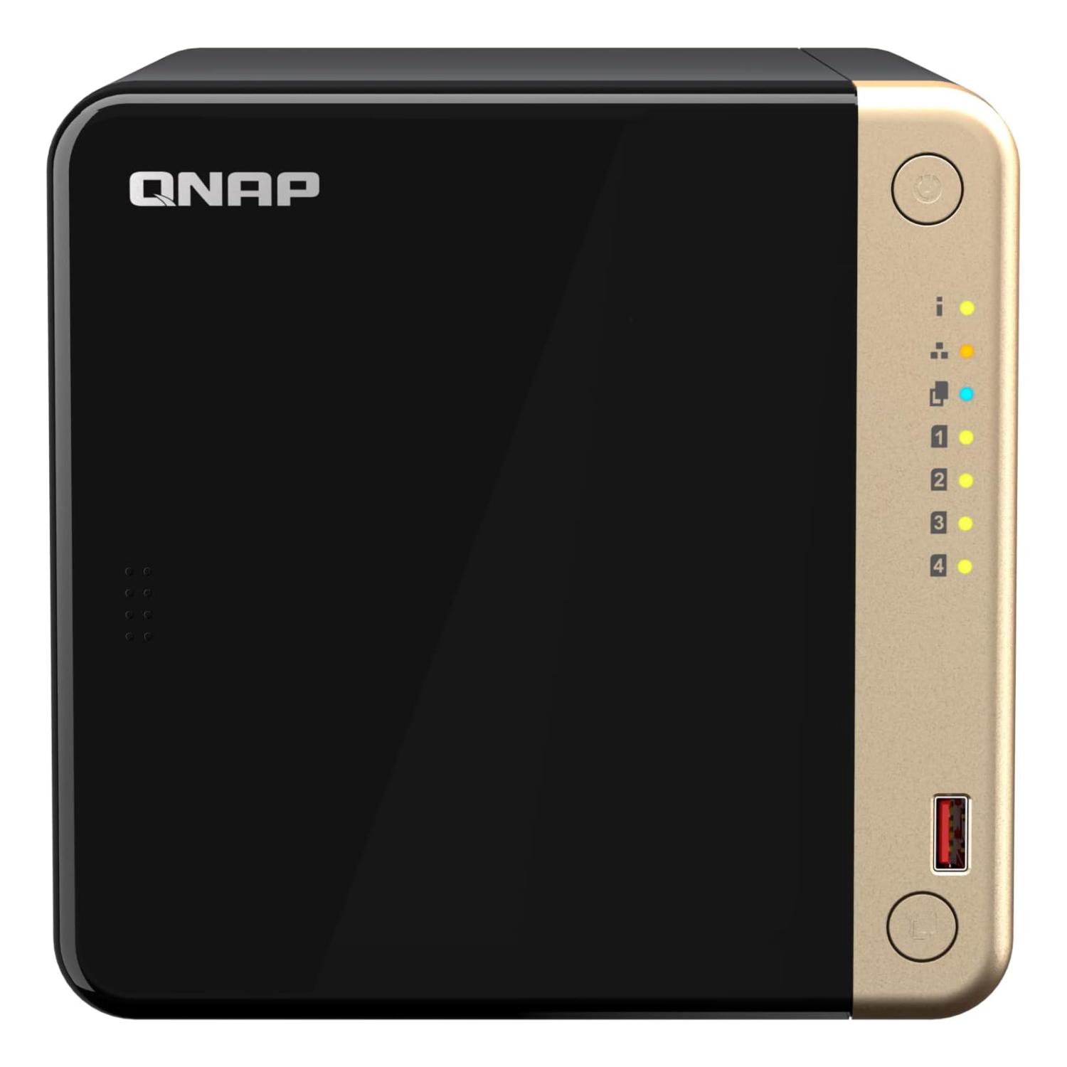 Qnap Black Ts-464-8G 4 Bay Desktop Nas