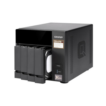 QNAP TS-473-4G 4 Bay 4GB Diskless Desktop NAS