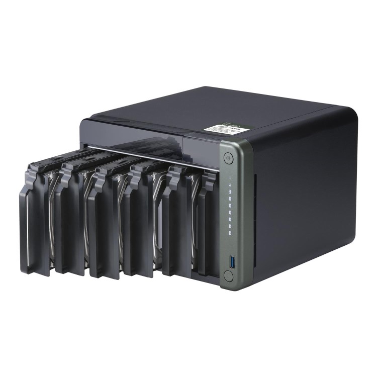 QNAP TS-653D-8G 6 Bay Diskless Desktop NAS