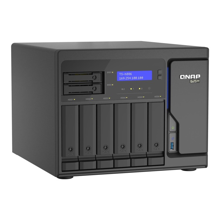 QNAP TS-h886-D1622-16G 6 Bay Desktop NAS