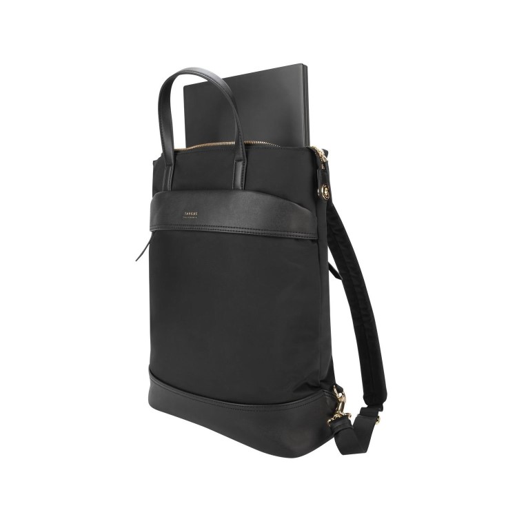 Targus Newport 15" Convertible Tote Laptop Backpack - Black