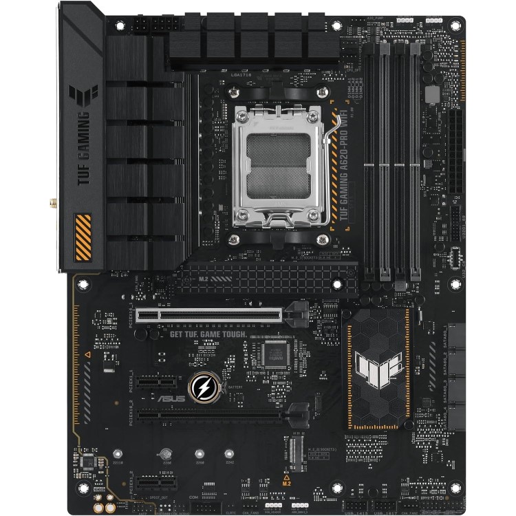 ASUS TUF Gaming A620-PRO Wi-Fi AMD A620 AM5 DDR5 ATX Motherboard