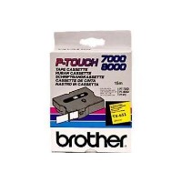 BROTHER PTOUCH 24MM YELLOW BLACK           