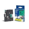 TZE721 Bro 9mm Black on Green TZ Tape