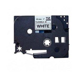 Bro 24mm Black on White Tape