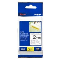 Brother TZE-S131 Black on Clear 12mm Labelling Tape