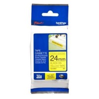 Bro 24mm Black on Yellow Tape