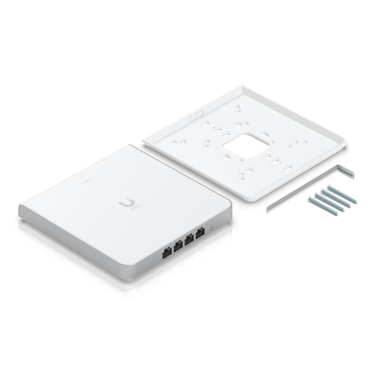 Ubiquiti White Networks Unifi U6 Enterprise In-Wall Wifi 6 Tri-Band Access Point - U6-Enterprise-Iw