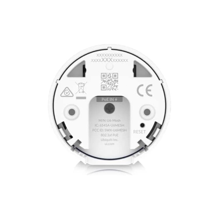 Ubiquiti UniFi U6-Mesh WiFi 6 Access Point AX5300 5.3 Gbps IPX5 Waterproof - White