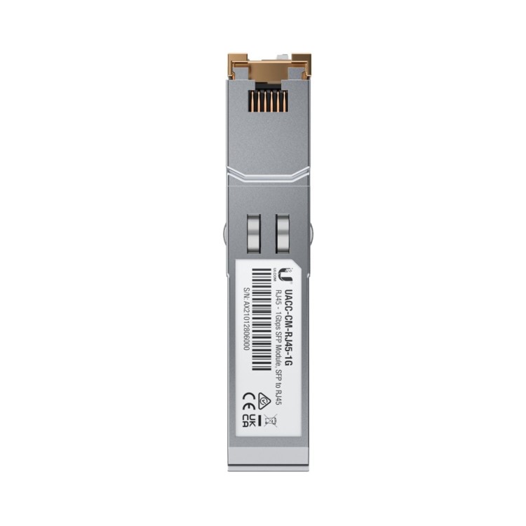 Ubiquiti Networks 1G SFP to 1GbE RJ45 Transciever Module