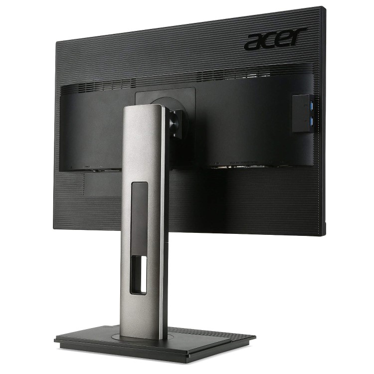 Acer B246WL - LED monitor - 24" - 1920 x 1200 - IPS - 300 cd/m2 - 6 ms - DVI VGA DisplayPort - speakers - dark grey