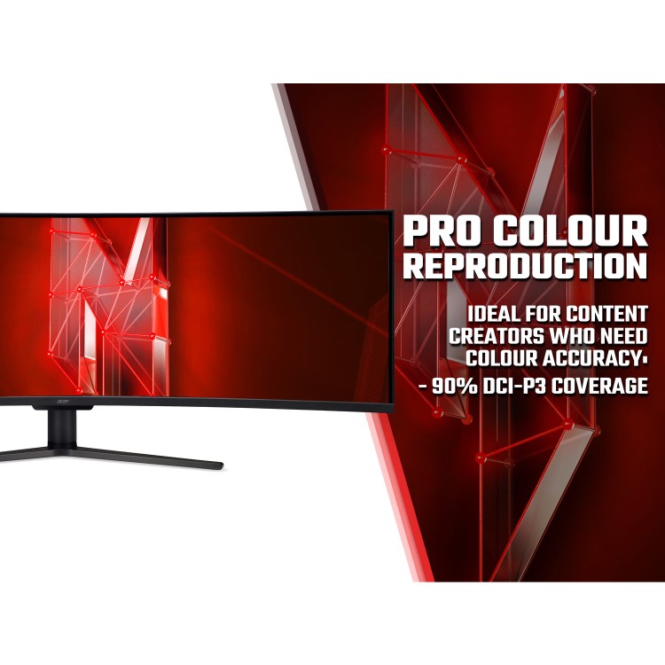 Acer Nitro EI491CRP 49" Dual Full HD 144Hz FreeSync Curved Gaming Monitor