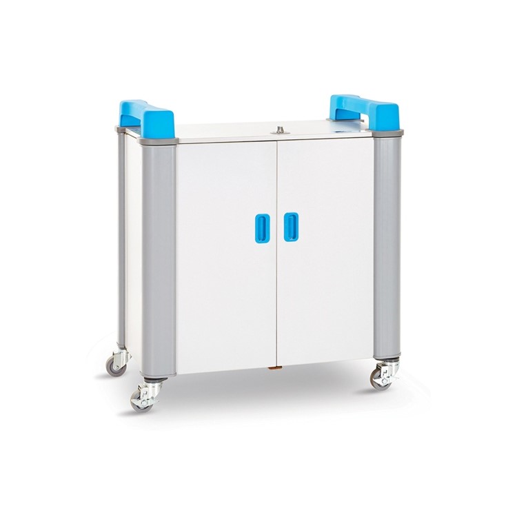 LapCabby UniCabby 32H 32 Laptops or Chromebooks and Tablets up to 14" Charging Trolley