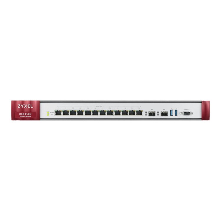 Zyxel USG Flex Firewall 12 Gigabit user-definable ports