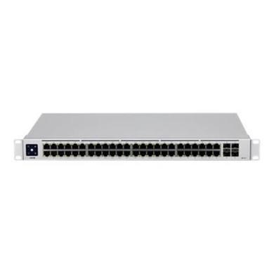 Ubiquiti Stainless Steel Usw-48-Poe Unifi 48-Port Cloud Managed Rackmount