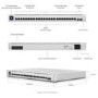 Ubiquiti UniFi USW-Enterprise-24-POE 24-Port Managed Gigabit Switch with PoE+ and SFP+