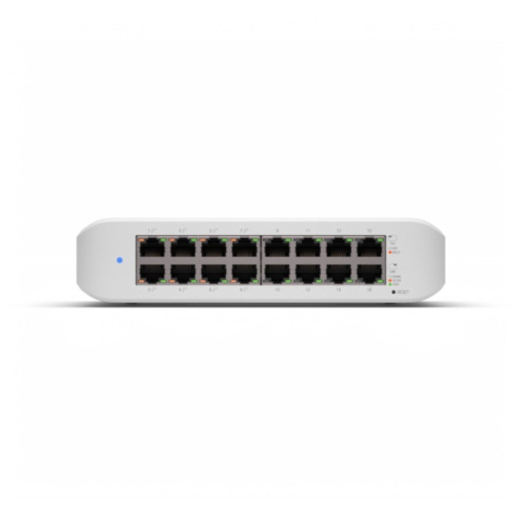 Ubiquiti UniFi Lite 16-Port Gigabit Ethernet PoE L2 Wall-mountable - Switch