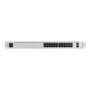 Box Opened UniFi Switch PRO 24 24-port switch with 24 Gigabit RJ45 ports and 2 10G SFP+ ports. Powerful second-generation UniFi switching