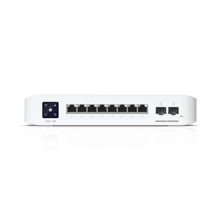 Ubiquiti UniFi USW-PRO-8-POE 8-Port PoE 1U Managed Switch