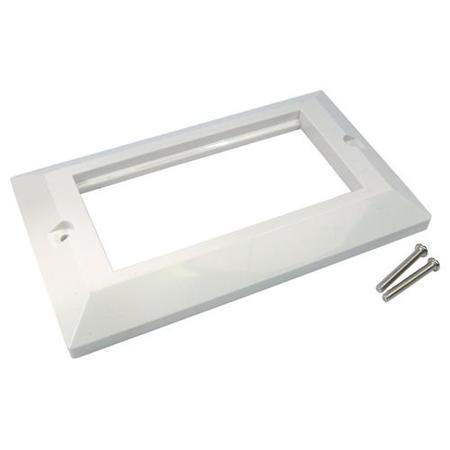 Excel Double Gang Bevelled Plate Without Blanks