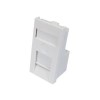 Excel Cat 6 Unscreened RJ45 Module - White