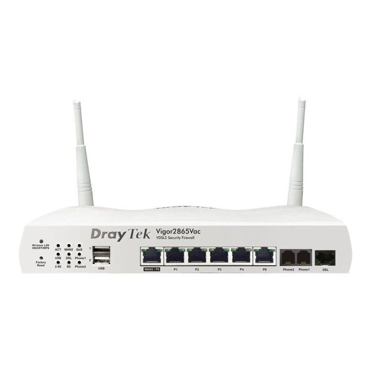 DrayTek Vigor 2865VAC Multi-WAN VPN Router