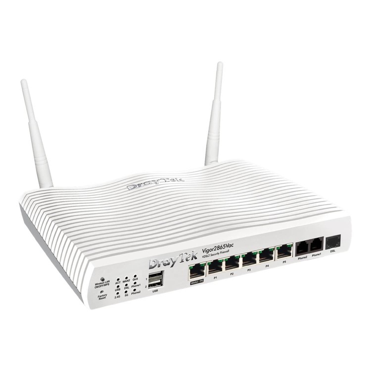 DrayTek Vigor 2865VAC Multi-WAN VPN Router