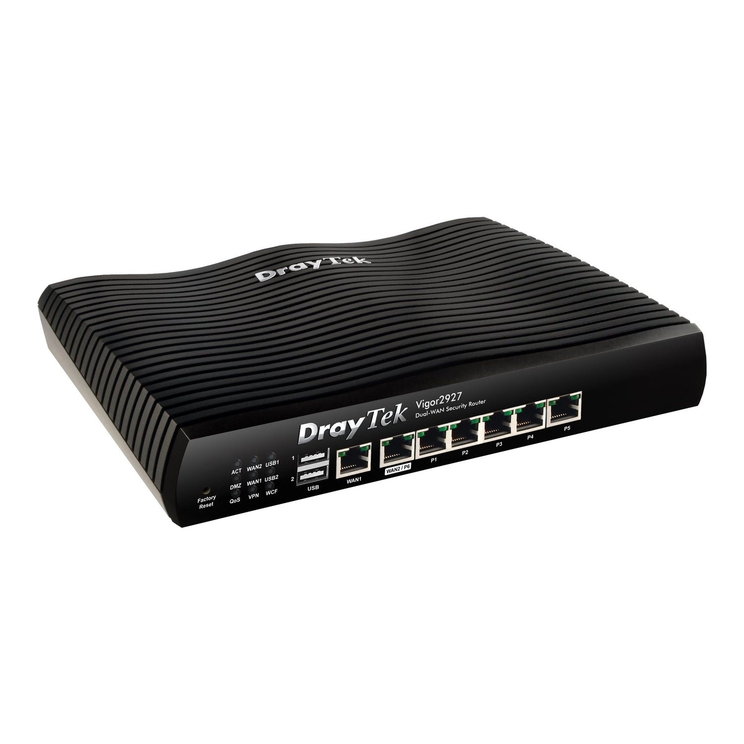 Draytek Black Vigor 2927 Dual Wan 7 Port Router