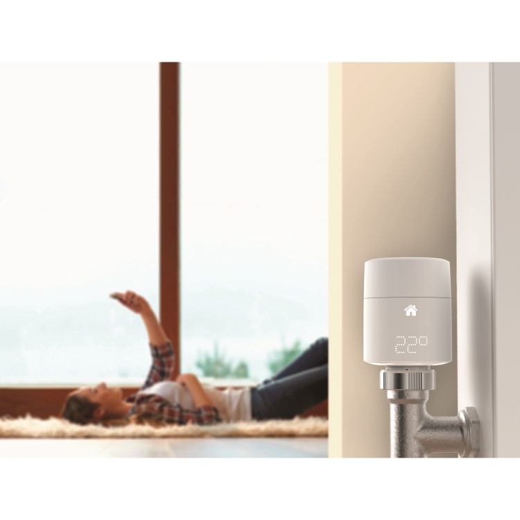 tado° Add-on Smart Radiator Thermostat Vertical Mounting Duo Pack