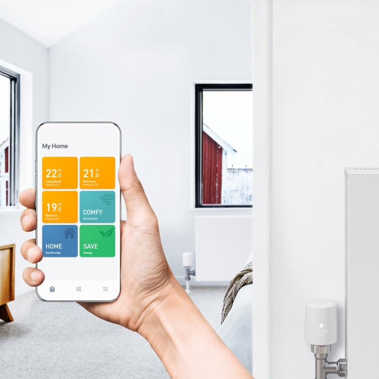 tado° Add-on Smart Radiator Thermostat Vertical Mounting Duo Pack