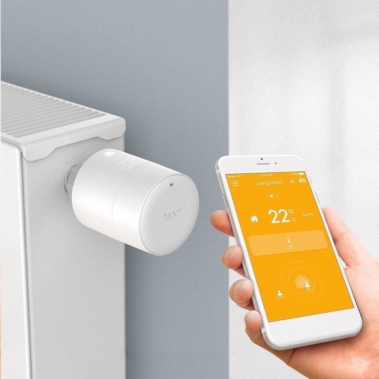 Tado Smart Radiator Horizontal Thermostat - White