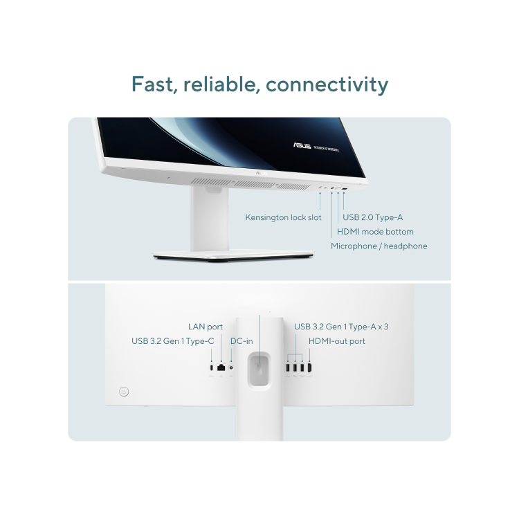 ASUS V400 Intel Core i7 13620H 16GB RAM 512GB SSD 27 Inch Windows 11 All-in-One PC