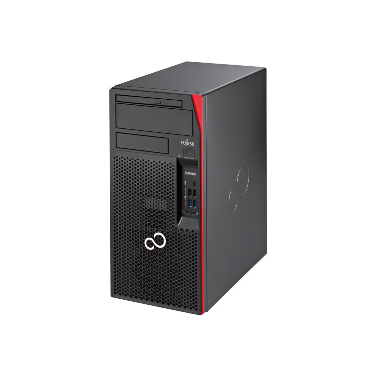 Fujitsu Esprimo P957 Core i7-7700 8GB 1TB 256GB SSD Radeon RX 460 DVD-RW Windows 10 Professional Workstation