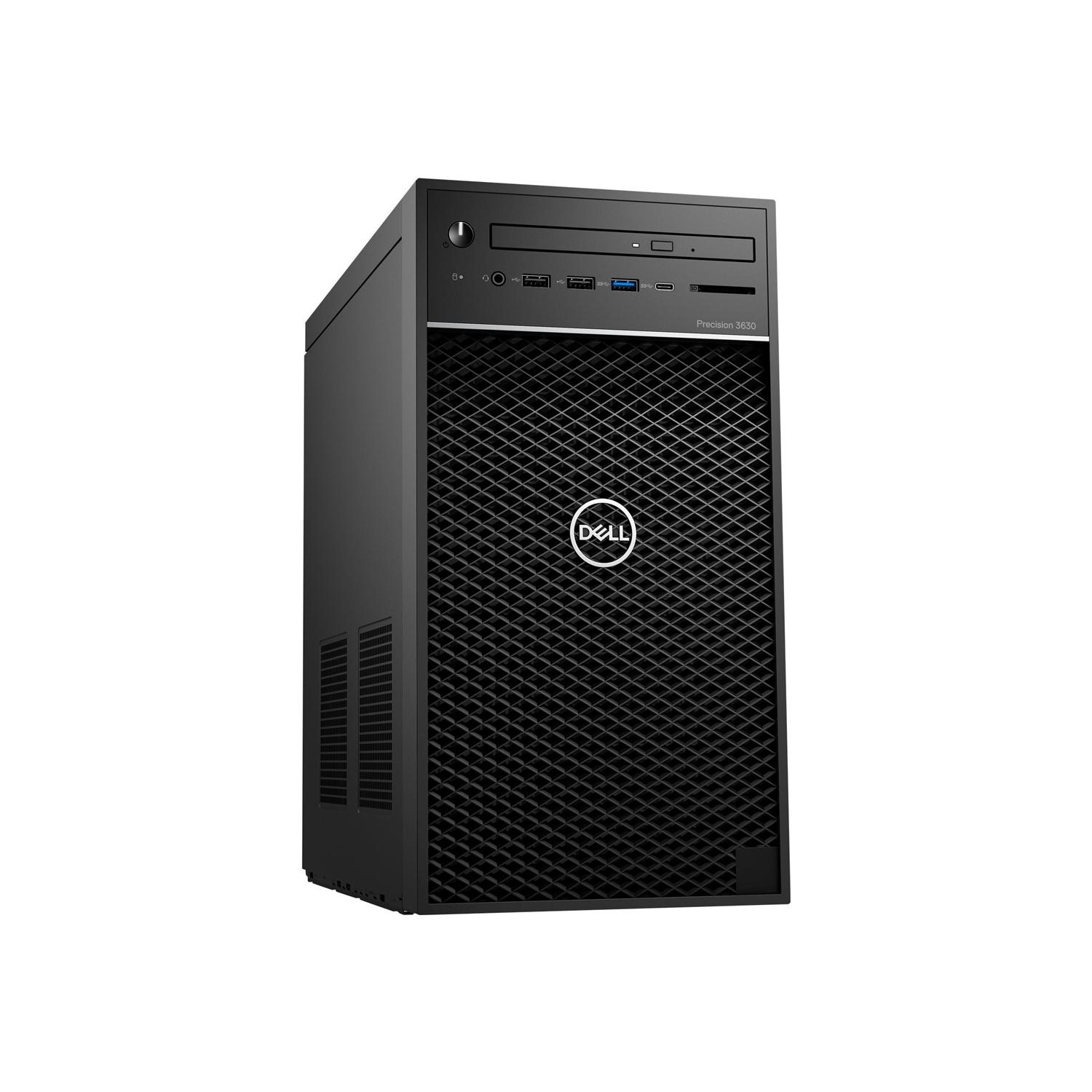 Dell Precision 3630 Xeon E-2174G 16GB 512GB NVIDIA Quadro P620 2GB Windows  10 Pro Workstation PC