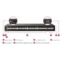 DrayTek VigorSwitch P2540XS 48-Port POE Rack & Wall Mountable Managed Switch