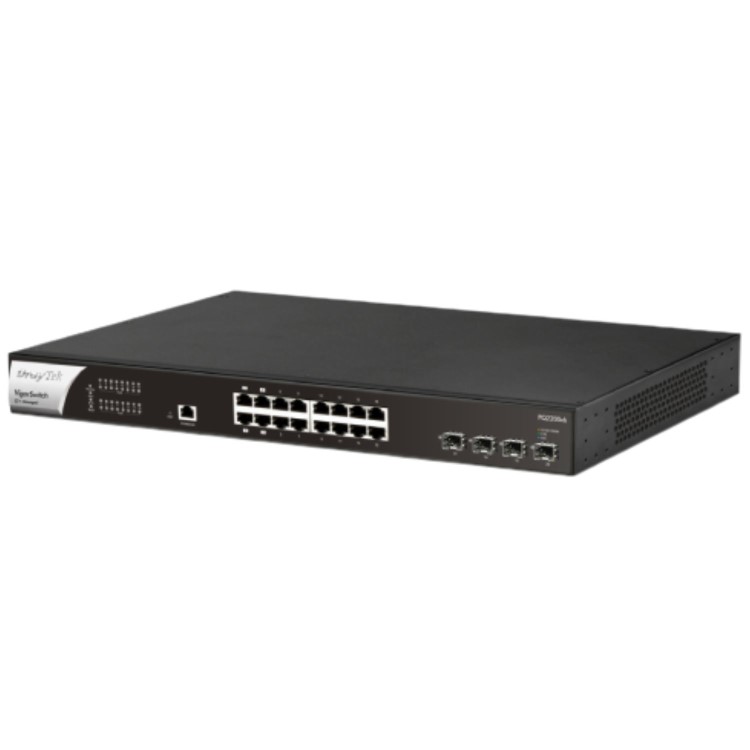 DrayTek VigorSwitch PQ2200XB 16-Port PoE Rack-mountable Managed Switch