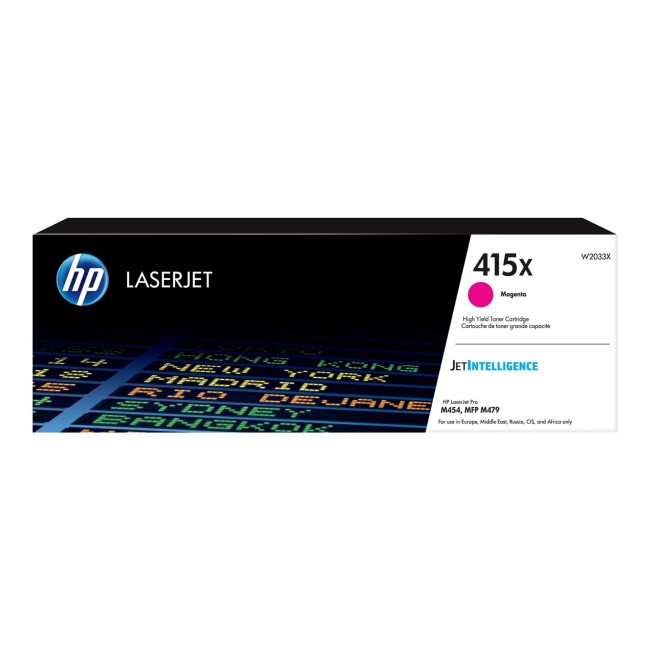 Hewlett Packard 415X Magenta Laserjet Toner