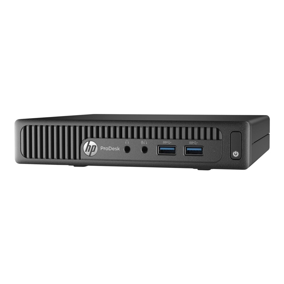 Hewlett Packard HP ProDesk 400 G2 Mini Core i36100T 4GB 500GB Windows 10 Professional Desktop