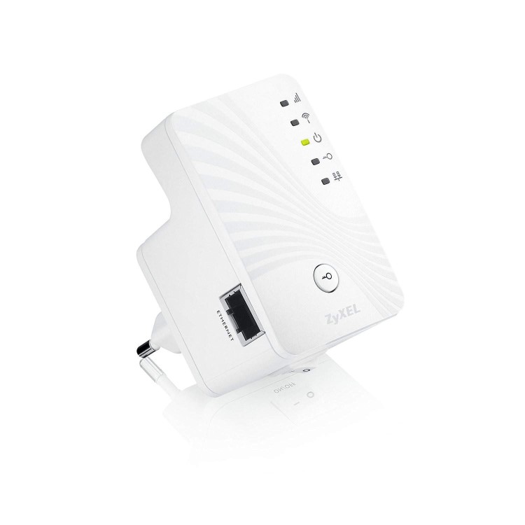 Zyxel Wireless N300 Range Extender / Repeater - Wallmount
