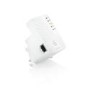 Zyxel Wireless N300 Range Extender / Repeater - Wallmount
