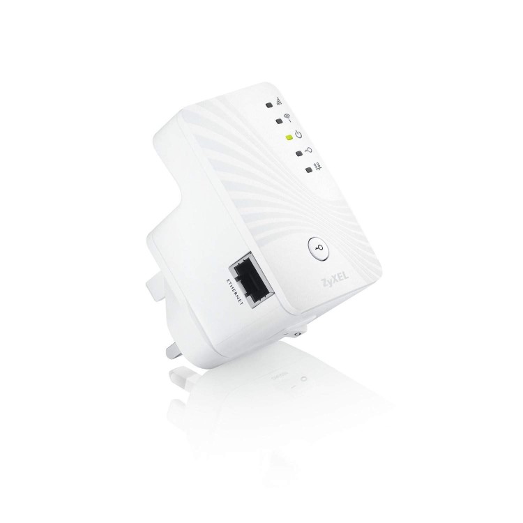 Zyxel Wireless N300 Range Extender / Repeater - Wallmount