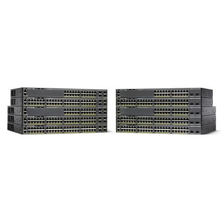 Cisco Catalyst 2960X-48FPD-L - Switch - Managed - 48 x 10/100/1000 PoE+ + 2 x 10 Gigabit SFP+ - desktop rack-mountable - PoE+